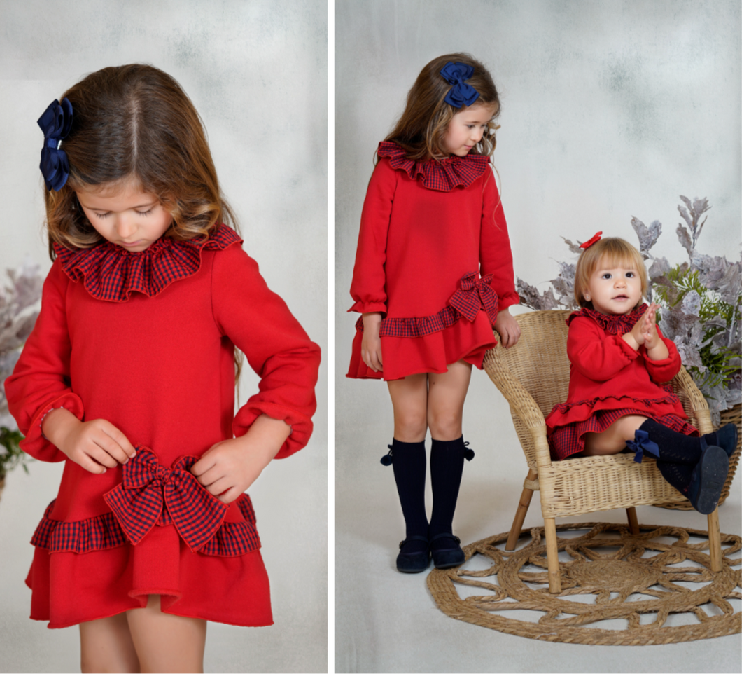 Dbb PETITBB Older Girls Red Dress PRE ORDER