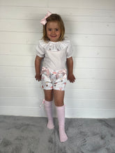 Load image into Gallery viewer, Ceyber Girls Pink Hot Air Balloon Short Set