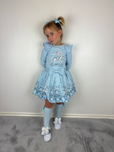 Load image into Gallery viewer, Giorgio Bambini Blue Carousel Skirt Set