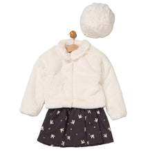Load image into Gallery viewer, Willow &amp; Whistle Faux Fue 3 Piece Bird Dress