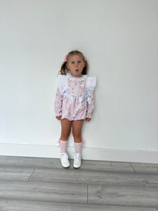 Ceyber Pink Ballerina Bear Romper