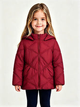 Load image into Gallery viewer, Mayoral Older Girls Red Padded Coat