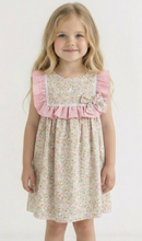 Load image into Gallery viewer, Dulce De Fresa Older Girls Dusky Floral Dress