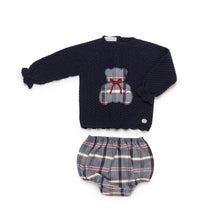 Load image into Gallery viewer, Juliana Armonia Navy Bear Jam Set
