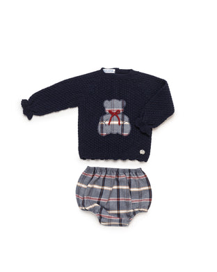 Juliana Armonia Navy Bear Jam Set
