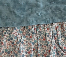 Load image into Gallery viewer, Juliana Baby Girls Green Floral Skirted Jam Set