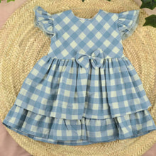 Load image into Gallery viewer, Baby Ferr Older Girls Check Dress