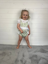 Load image into Gallery viewer, Ceyber Baby Girls Mint Animal Romper