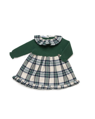 Juliana Sinfonia Green Knit Dress