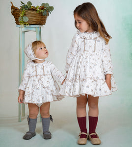 Dbb Collection Baby Girls Reindeer Dress PRE ORDER