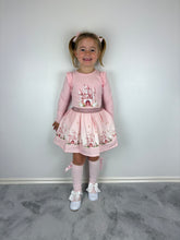 Load image into Gallery viewer, Giorgio Bambini Pink Castle Skirt Set