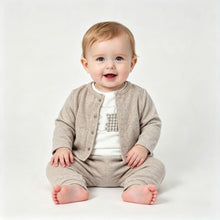 Load image into Gallery viewer, iDO Unisex Beige Three Piece Set