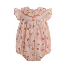 Load image into Gallery viewer, Baby Ferr Baby Girls Peach Romper