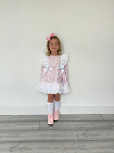 Load image into Gallery viewer, Ceyber Girls Pink Ballerina Bear Dress