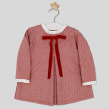 Load image into Gallery viewer, Rapife Girls Burgundy Dress