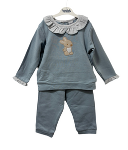 Babidu Baby Girls Bunny Set