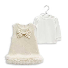 Load image into Gallery viewer, Giorgio Bambini Baby Girls Tulle Bow Dress