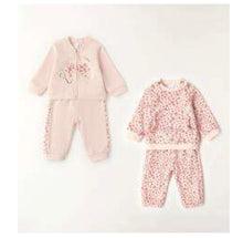 Load image into Gallery viewer, iDO Baby Girls Pink Leopard Two Pack Lounge Set