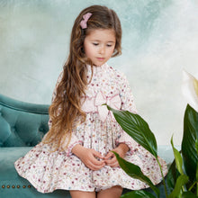 Load image into Gallery viewer, Dbb Collection Older Girls Pink Floral Dress PRE ORDER