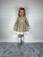 Load image into Gallery viewer, Ceyber Smock Snow Flake Dress