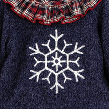 Load image into Gallery viewer, Calamaro Baby Girls Navy and Red Jam Set Monzon Collection