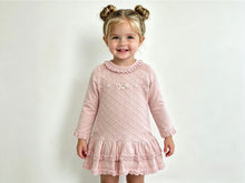 Load image into Gallery viewer, Blues Baby Lovissa Pink Knitted Dress