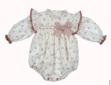 Load image into Gallery viewer, Valentina Babe Dusky Bunny Romper