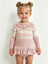 Load image into Gallery viewer, Blues Baby Mariestad Pink Knitted Jam Set