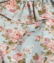 Load image into Gallery viewer, Ceyber Baby Girls Pink &amp; Blue Floral Romper