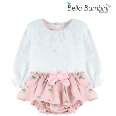Dulce De Fresa Baby Girls Ballerina Fairy Print Jam