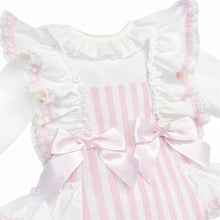 Load image into Gallery viewer, Wee Me Baby Girls Stripe Romper