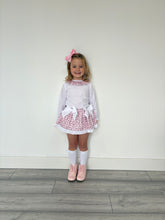 Load image into Gallery viewer, Ceyber Baby Girls Candy Cane Skirted Jam