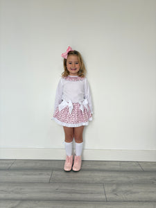 Ceyber Baby Girls Candy Cane Skirted Jam