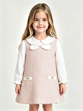 Load image into Gallery viewer, Mayoral Older Girls Petisui Tweed-Knit Dress