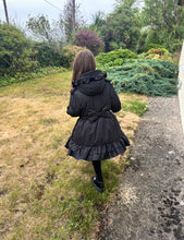 Load image into Gallery viewer, Love and Learn Black Coat