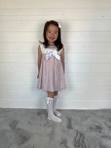 Ceyber Girls Floral A-line Style Dress