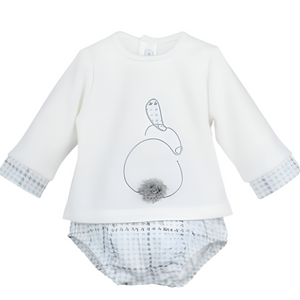 Calamaro Baby Boys Bunny Jam Set