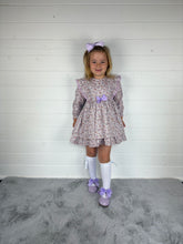 Load image into Gallery viewer, Baby Ferr Older Girls Lilac Floral Dress