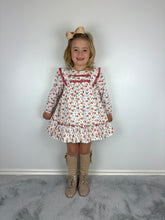 Load image into Gallery viewer, Baby Ferr Girls Pumpkin Print Dress