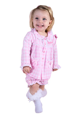 Beau Kids Baby Girls Bloomer Pyjamas