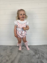 Load image into Gallery viewer, Ceyber Baby Girls Pink Bunny Romper