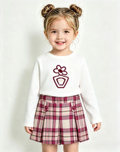Load image into Gallery viewer, Mayoral Older Girls Raspberry Plaid Short Set