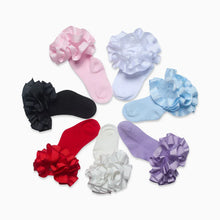 Load image into Gallery viewer, Beau Kids Girls Ribbon Ankle Socks