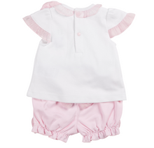 Load image into Gallery viewer, Mintini Baby Girls Pink Short Set