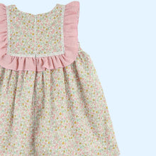 Load image into Gallery viewer, Dulce De Fresa Older Girls Dusky Floral Dress