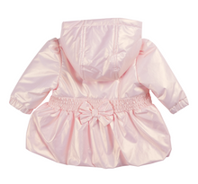 Load image into Gallery viewer, Mintini Girls Pink Double Bow Summer Jacket