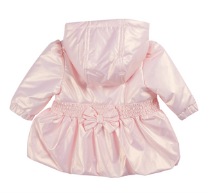 Mintini Girls Pink Double Bow Summer Jacket