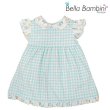 Load image into Gallery viewer, Babidu Girls Safari Gingham Dress