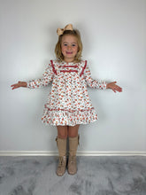 Load image into Gallery viewer, Baby Ferr Girls Pumpkin Print Dress