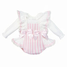 Load image into Gallery viewer, Wee Me Baby Girls Stripe Romper